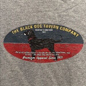 🐕‍🦺Black Dog L Gray Men's Shirt